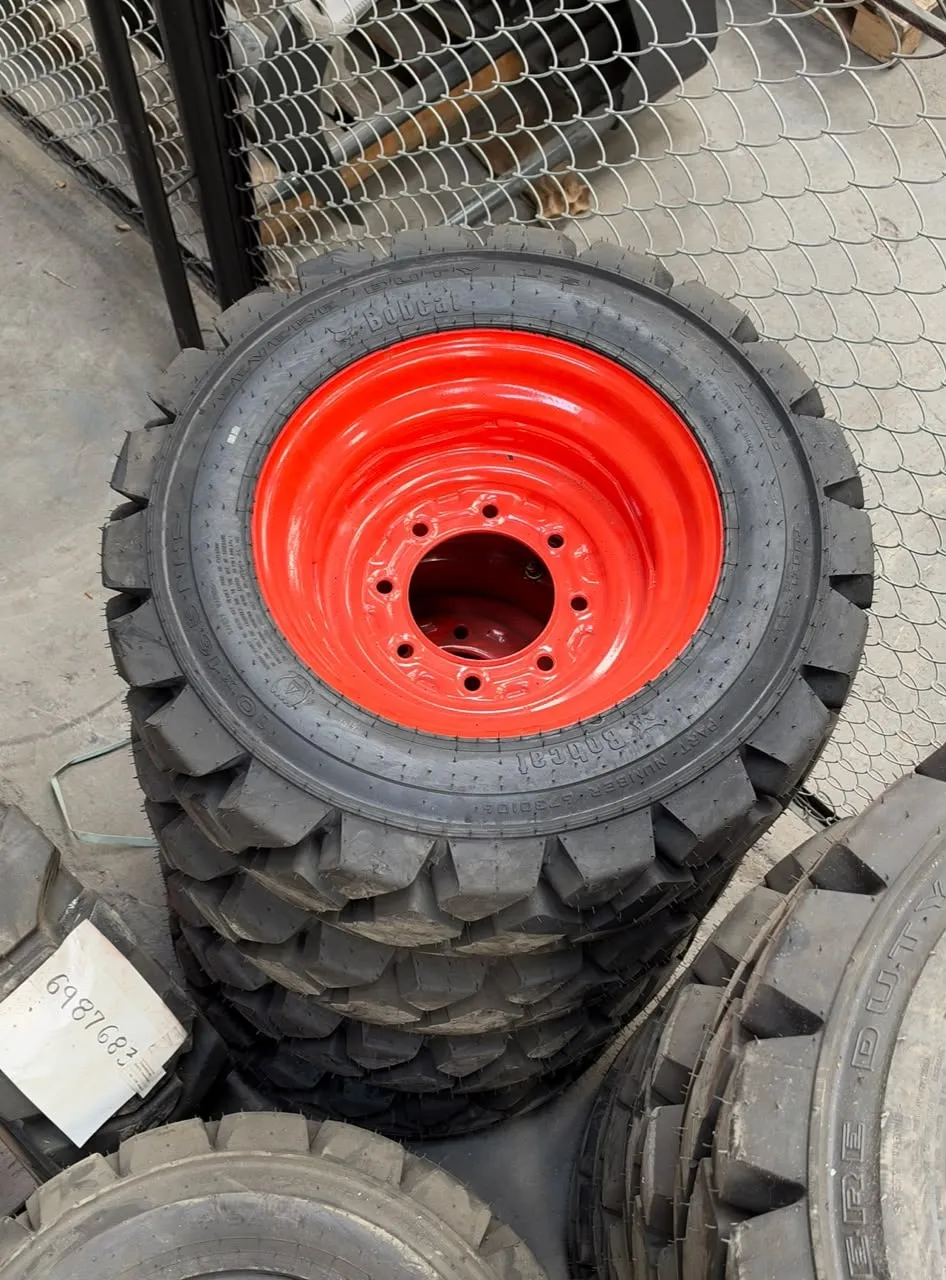 Llantas y orugas originales para minicargadores y excavadoras Bobcat